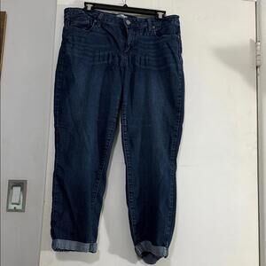 PAIGE Dark Blue Women Jeans